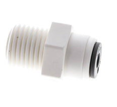 5/32'' x R1/4'' POM Insteekfitting Buitendraad EPDM [10 Stuks]
