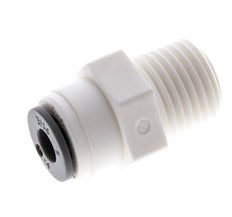 3/16'' x R1/4'' POM Insteekfitting Buitendraad EPDM [10 Stuks]