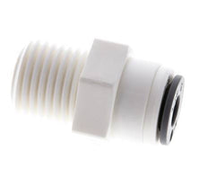 3/16'' x R1/4'' POM Insteekfitting Buitendraad EPDM [10 Stuks]