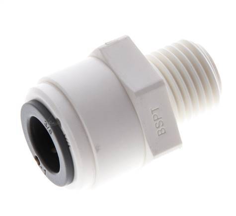 3/8'' x R1/4'' POM Insteekfitting buitendraad EPDM [5 Stuks]