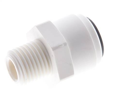 3/8'' x R1/4'' POM Insteekfitting buitendraad EPDM [5 Stuks]