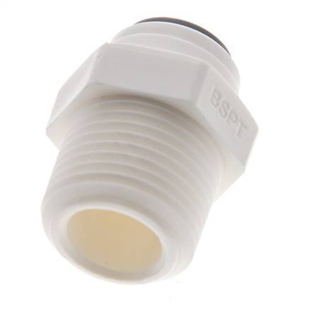 1/4'' x R3/8'' POM Insteekfitting Buitendraad EPDM [10 Stuks]