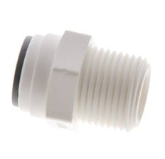 5/16'' x R3/8'' POM Insteekfitting buitendraad EPDM [5 Stuks]