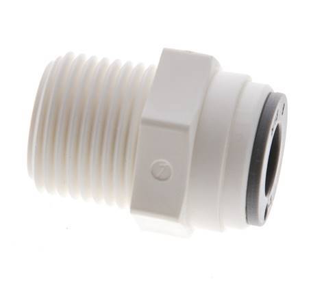 5/16'' x R3/8'' POM Insteekfitting buitendraad EPDM [5 Stuks]