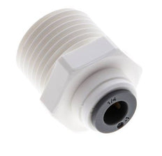 1/4'' x R1/2'' POM Insteekfitting buitendraad EPDM [5 Stuks]