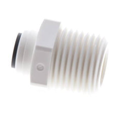 1/4'' x R1/2'' POM Insteekfitting buitendraad EPDM [5 Stuks]