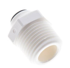 1/4'' x R1/2'' POM Insteekfitting buitendraad EPDM [5 Stuks]