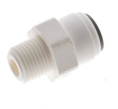 5/32'' x 1/8'' NPT POM Insteekfitting Buitendraad EPDM [10 Stuks]