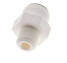 3/16'' x 1/8'' NPT POM Insteekfitting Buitendraad EPDM [10 Stuks]