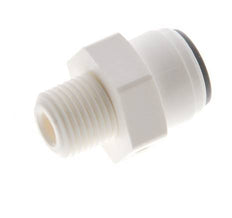 3/16'' x 1/8'' NPT POM Insteekfitting Buitendraad EPDM [10 Stuks]