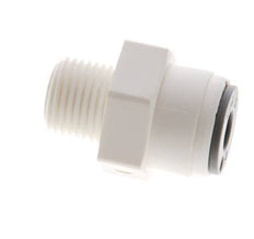 3/16'' x 1/8'' NPT POM Insteekfitting Buitendraad EPDM [10 Stuks]