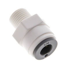 1/4'' x 1/8'' NPT POM Insteekfitting Buitendraad EPDM [10 Stuks]