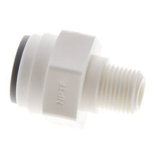 5/16'' x 1/8'' NPT POM Insteekfitting Buitendraad EPDM [10 Stuks]