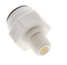5/16'' x 1/8'' NPT POM Insteekfitting Buitendraad EPDM [10 Stuks]