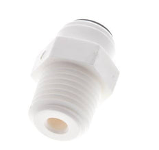 5/32'' x 1/4'' NPT Push-in Fitting with Male Threads POM EPDM [10 Pieces]