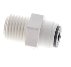5/32'' x 1/4'' NPT POM Insteekfitting Buitendraad EPDM [10 Stuks]