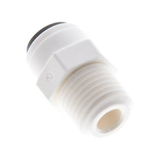 1/4'' x 1/4'' NPT POM Insteekfitting Buitendraad EPDM [10 Stuks]