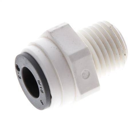 5/16'' x 1/4'' NPT POM Insteekfitting buitendraad EPDM [5 Stuks]