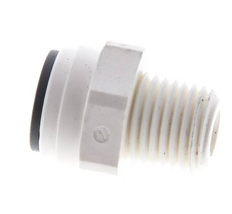 5/16'' x 1/4'' NPT POM Insteekfitting buitendraad EPDM [5 Stuks]