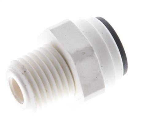 5/16'' x 1/4'' NPT POM Insteekfitting buitendraad EPDM [5 Stuks]