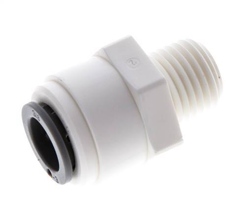 3/8'' x 1/4'' NPT Push-in Fitting with Male Threads POM EPDM [5 Pieces]