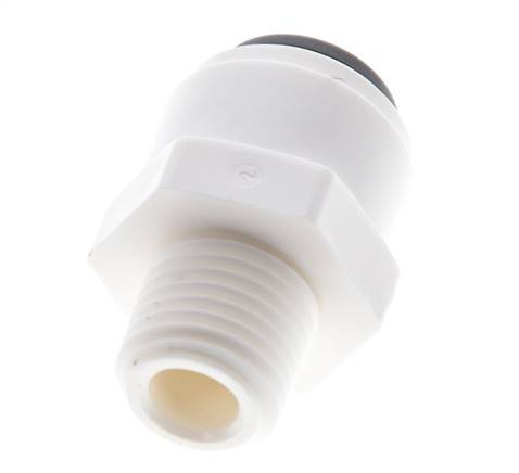 3/8'' x 1/4'' NPT Push-in Fitting with Male Threads POM EPDM [5 Pieces]