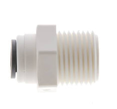 1/4'' x 3/8'' NPT POM Insteekfitting Buitendraad EPDM [10 Stuks]