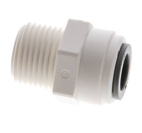 3/8'' x 3/8'' NPT POM Insteekfitting buitendraad EPDM [5 Stuks]