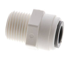 3/8'' x 3/8'' NPT POM Insteekfitting buitendraad EPDM [5 Stuks]