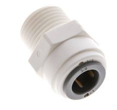 3/8'' x 3/8'' NPT POM Insteekfitting buitendraad EPDM [5 Stuks]