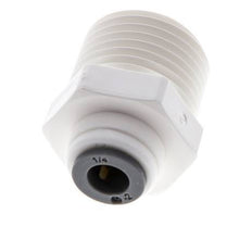 1/4'' x 1/2'' NPT POM Insteekfitting buitendraad EPDM [5 Stuks]