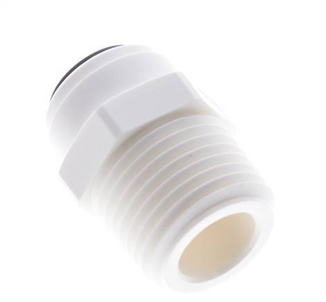 3/8'' x 1/2'' NPT POM Insteekfitting buitendraad EPDM [5 Stuks]