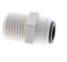 3/8'' x 1/2'' NPT POM Insteekfitting buitendraad EPDM [5 Stuks]