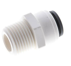 1/2'' x 1/2'' NPT POM Insteekfitting buitendraad EPDM [5 Stuks]