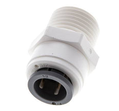 1/2'' x 1/2'' NPT POM Insteekfitting buitendraad EPDM [5 Stuks]