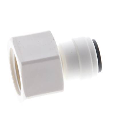 1/4'' x G3/8'' POM Insteekfitting Binnendraad EPDM [5 Stuks]
