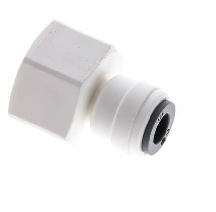 1/4'' x G3/8'' POM Insteekfitting Binnendraad EPDM [5 Stuks]