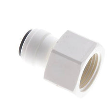 1/4'' x G3/8'' POM Insteekfitting Binnendraad EPDM [5 Stuks]
