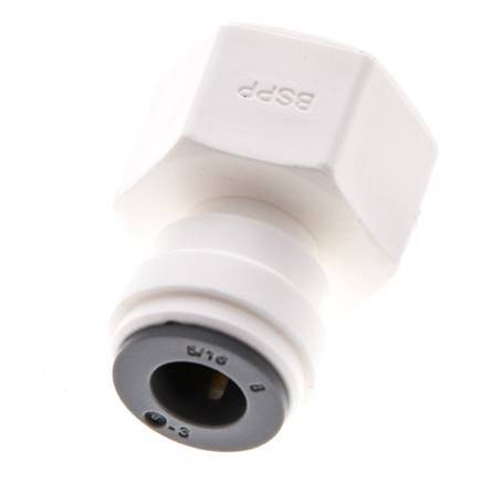5/16'' x G3/8'' Push-in Fitting with Female Threads POM EPDM [5 Pieces]