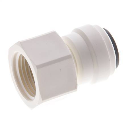 3/8'' x G3/8'' POM Insteekfitting Binnendraad EPDM [5 Stuks]