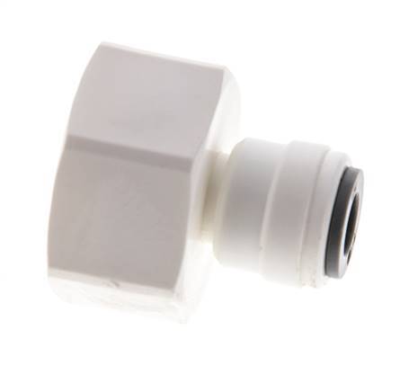1/4'' x G1/2'' POM Insteekfitting Binnendraad EPDM [5 Stuks]