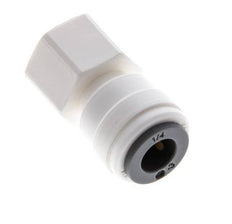 1/4'' x 1/8'' NPT POM Insteekfitting Binnendraad EPDM [10 Stuks]