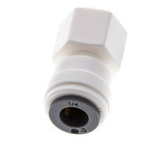 1/4'' x 1/8'' NPT POM Insteekfitting Binnendraad EPDM [10 Stuks]