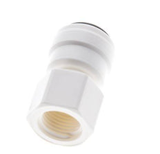 1/4'' x 1/8'' NPT Push-in Fitting with Female Threads POM EPDM [10 Pieces]