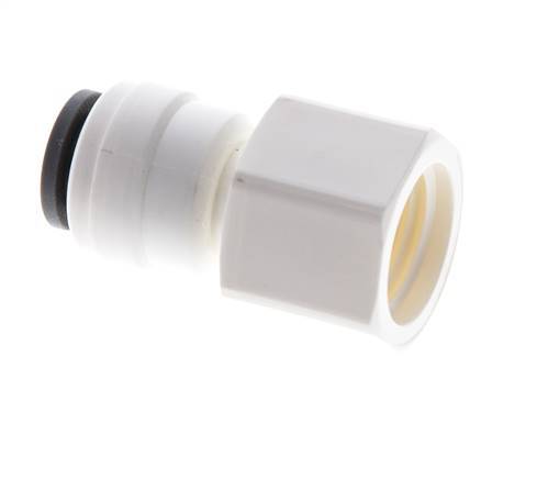 1/4'' x 1/4'' NPT POM Insteekfitting Binnendraad EPDM [5 Stuks]