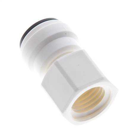 5/16'' x 1/4'' NPT POM Insteekfitting Binnendraad EPDM [5 Stuks]