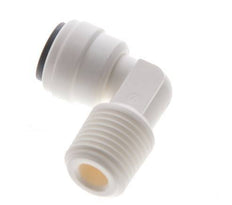 1/4'' x R1/4'' 90 graden L-verbinding POM Insteekfitting Buitendraad EPDM [10 Stuks]