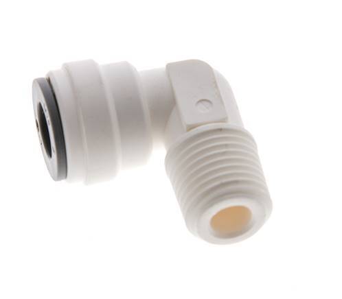 5/16'' x R1/4'' 90 graden L-verbinding POM Insteekfitting buitendraad EPDM [5 Stuks]
