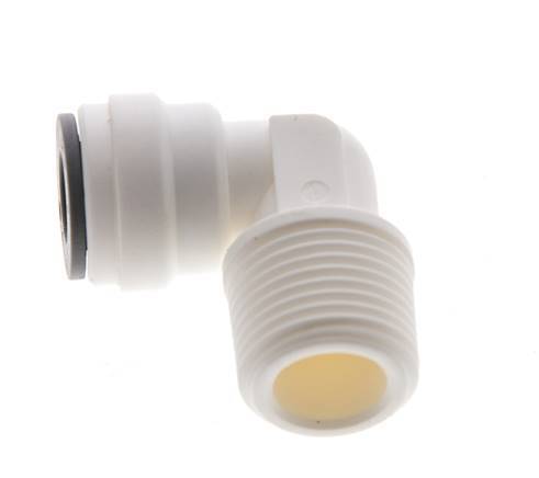 5/16'' x R3/8'' 90 graden L-verbinding POM Insteekfitting buitendraad EPDM [5 Stuks]