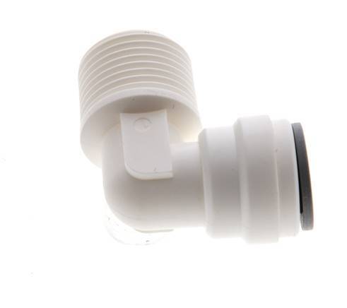 5/16'' x R3/8'' 90 graden L-verbinding POM Insteekfitting buitendraad EPDM [5 Stuks]